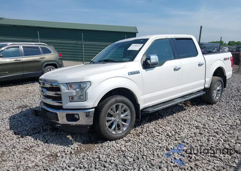 2015 Ford F-150 Lariat z USA, uszkodzony, nr VIN 1FTEW1EF5FKE35648